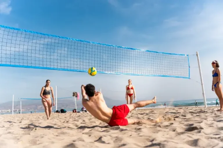 Es Carregador Beach Mallorca Majorca Calvia beach volleyball