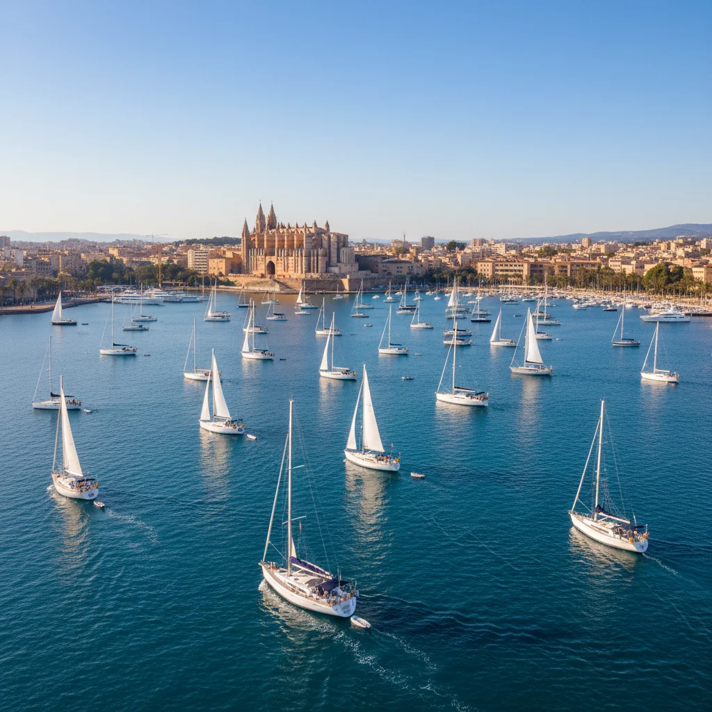 Experience History at Mallorca's Record-Breaking Ciutat de Palma Sailing Regatta