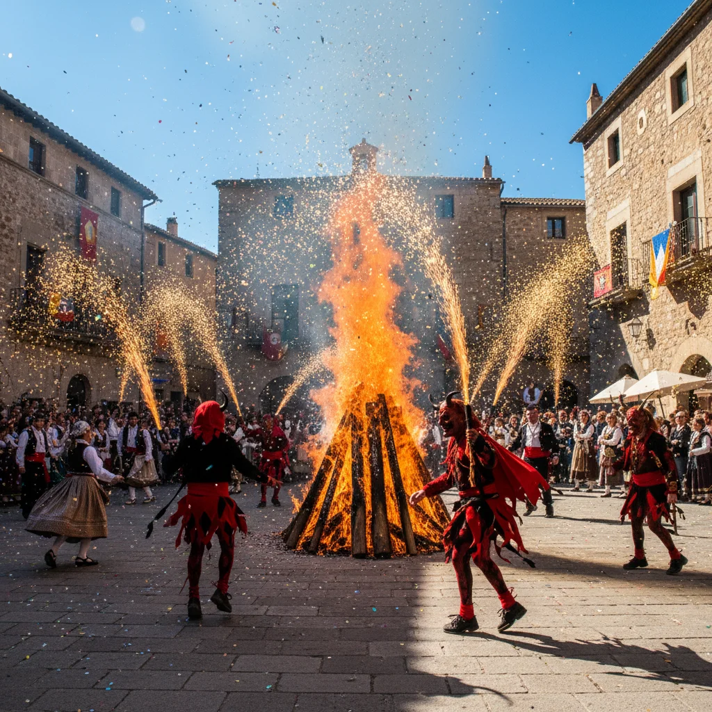 Experiencing the Fiery Magic of Mallorca's Sant Antoni Festival